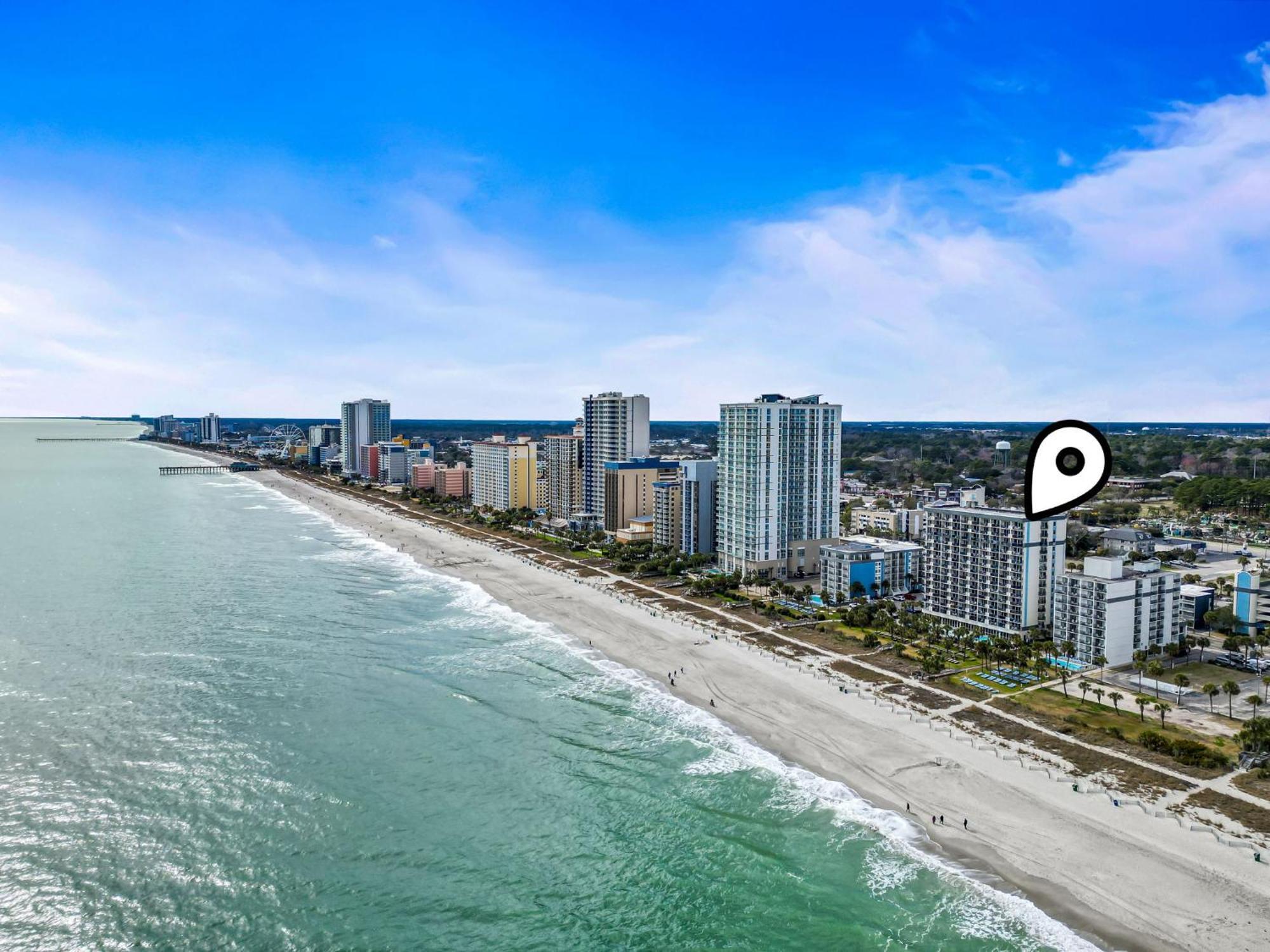 Recently Remodeled Double Queen Condo- Oceanfront Views! Boardwalk 135 Мертл-Біч Екстер'єр фото