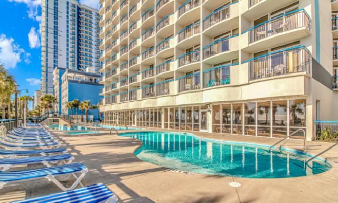 Recently Remodeled Double Queen Condo- Oceanfront Views! Boardwalk 135 Мертл-Біч Екстер'єр фото